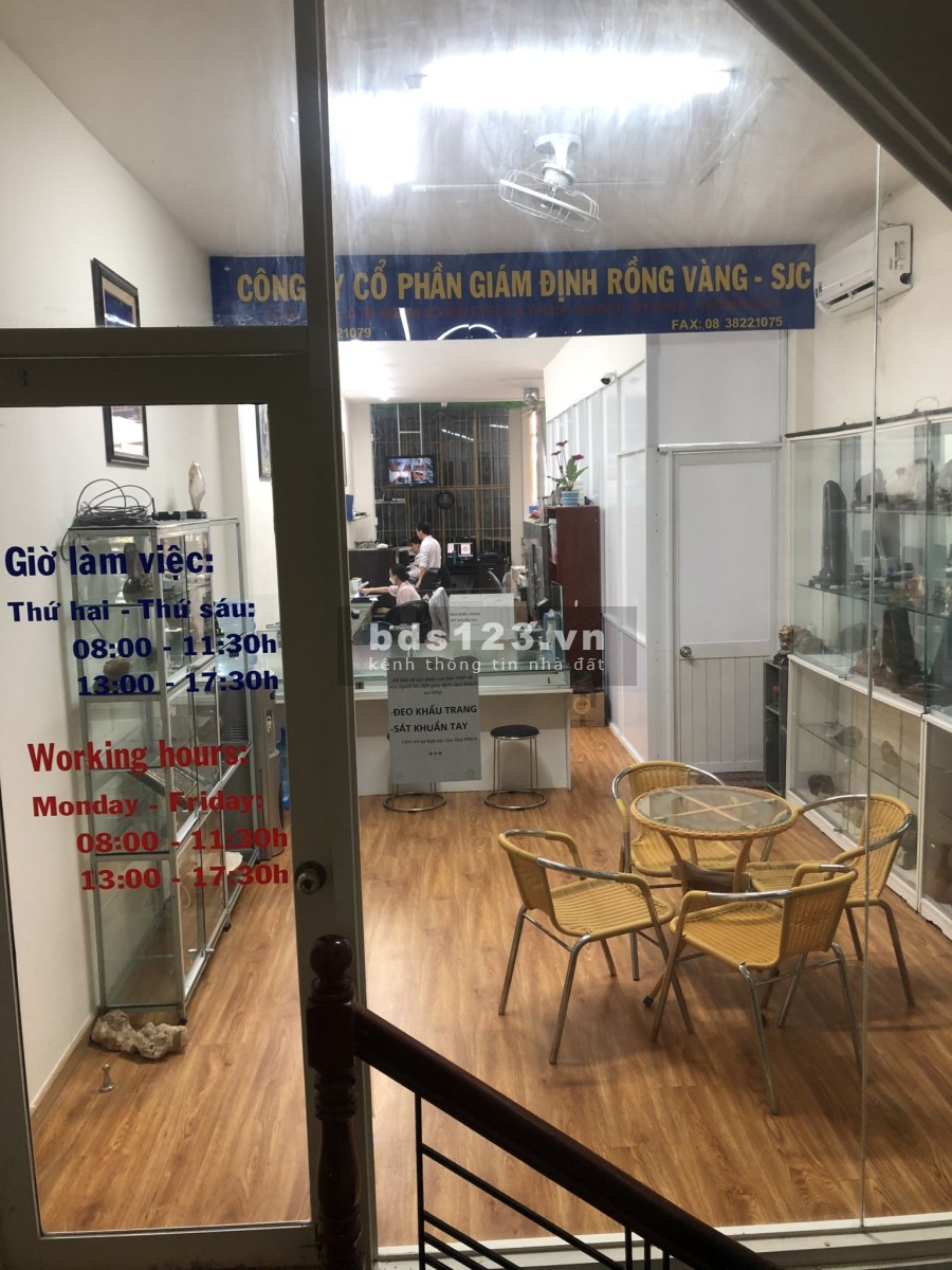 Mặt tiền Nguyễn Đình Chiểu (2 chiều) Quận 3, chính chủ cho thuê nhà 135m2 vừa hết hợp đồng, giá tốt