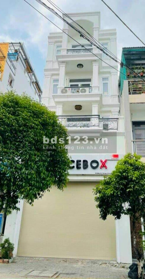 Bán gấp nhà Lô góc, mặt tiền bình long Q.tân phú, 5,2 x 12m, 5 lầu, 10 tỷ. (còn thương lượng)