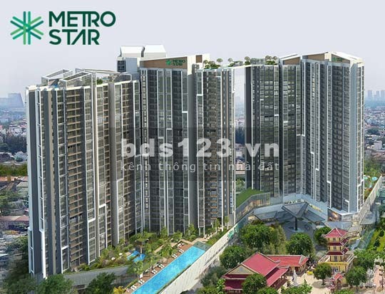 Cần bán căn hộ chung cư cao cấp Metro Star mặt tiền Xa Lộ Hà Nội đầy đủ nội thất