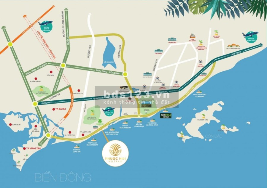 Đầu tư siêu hot đất nền ven biển Hồ tràm, giá chỉ từ 1.7 tỷ, tiện ích đầy đủ pháp lý chuẩn