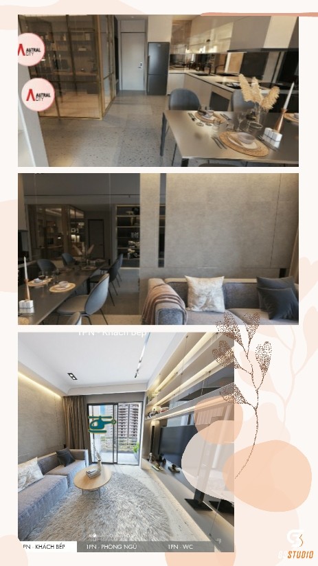 Bán căn hộ 1PN+ mặt tiền Quốc Lộ 13 view nhìn về Landmark 81 tiện ích nội khu đầy đủ