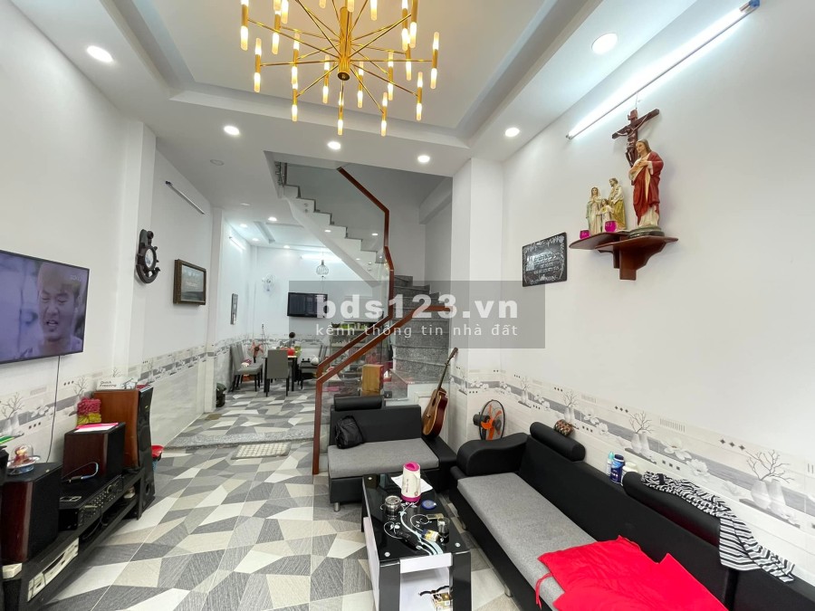 Giảm Covid HXT KD 8m Thoại Ngọc Hầu Tân Phú 54m2, 3 Tầng BTCT, LH 0896721788