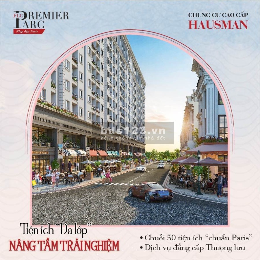 Chung cư cao cấp Hausman - FLC Premier Parc vị trí đắc địa, khu dân cư đông đúc, chiết khấu cao