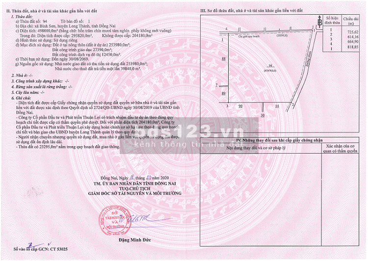 Bán đất sân bay Long Thành mặt tiền đường ĐT 769 giá chỉ từ 18tr/m2, CK 15 chỉ vàng SJC