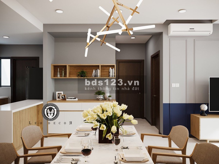 Căn hộ nội thất cao cấp giá tốt nhất chung cư One Verandah dt 81m2 2PN giá chỉ 16 triệu/tháng