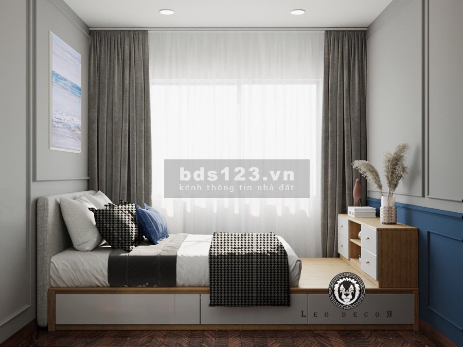 Căn hộ nội thất cao cấp giá tốt nhất chung cư One Verandah dt 81m2 2PN giá chỉ 16 triệu/tháng