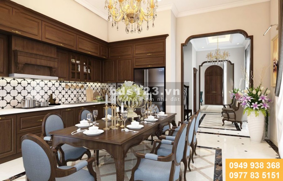 Bán gấp căn hộ 04PN full nội thất giá 4.8 tỷ tại chung cư The Emerald Mỹ Đình