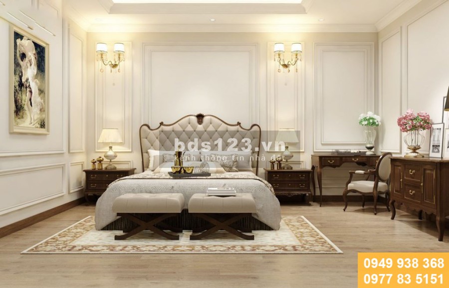 Bán gấp căn hộ 04PN full nội thất giá 4.8 tỷ tại chung cư The Emerald Mỹ Đình