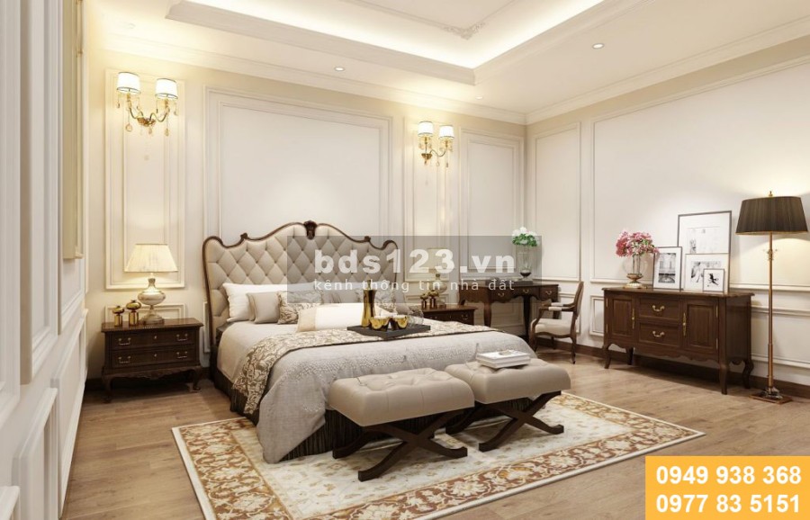 Bán gấp căn hộ 04PN full nội thất giá 4.8 tỷ tại chung cư The Emerald Mỹ Đình