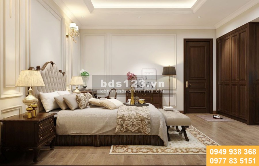 Bán gấp căn hộ 04PN full nội thất giá 4.8 tỷ tại chung cư The Emerald Mỹ Đình
