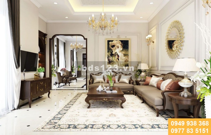 Bán gấp căn hộ 04PN full nội thất giá 4.8 tỷ tại chung cư The Emerald Mỹ Đình