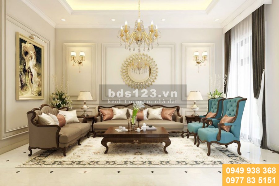Bán gấp căn hộ 04PN full nội thất giá 4.8 tỷ tại chung cư The Emerald Mỹ Đình