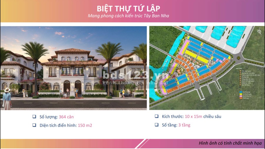 Số lượng có hạn, biệt thự tứ lập Sun Riverside Village, mở bán giai đoạn 1 chiết khấu cao