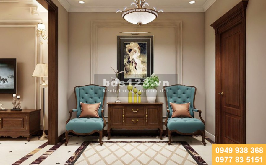 Bán gấp căn hộ 04PN full nội thất giá 4.8 tỷ tại chung cư The Emerald Mỹ Đình