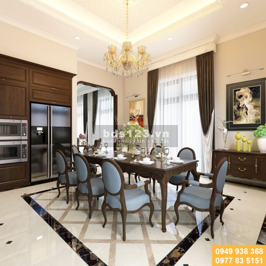 Bán gấp căn hộ 04PN full nội thất giá 4.8 tỷ tại chung cư The Emerald Mỹ Đình