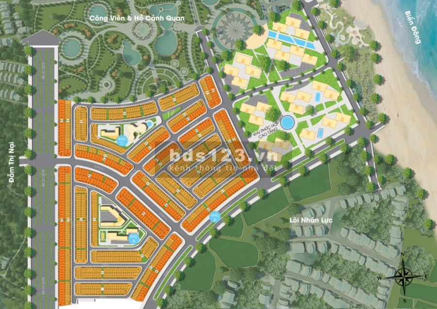 Nhơn Hội New City - Tiểu Đông Á bên vịnh Đảo Phương Mai mua là có lời pháp lý đầy đủ