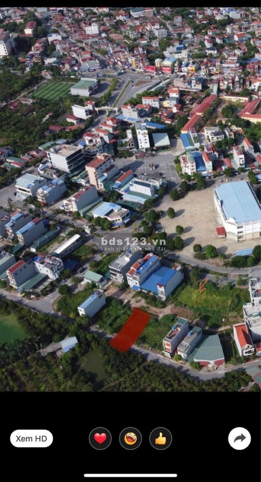 Bán gấp 433m2 nhà đất thổ cư với giá rẻ cạnh trung tâm thương mại Dân Tiến, Khoái Châu, Hưng Yên
