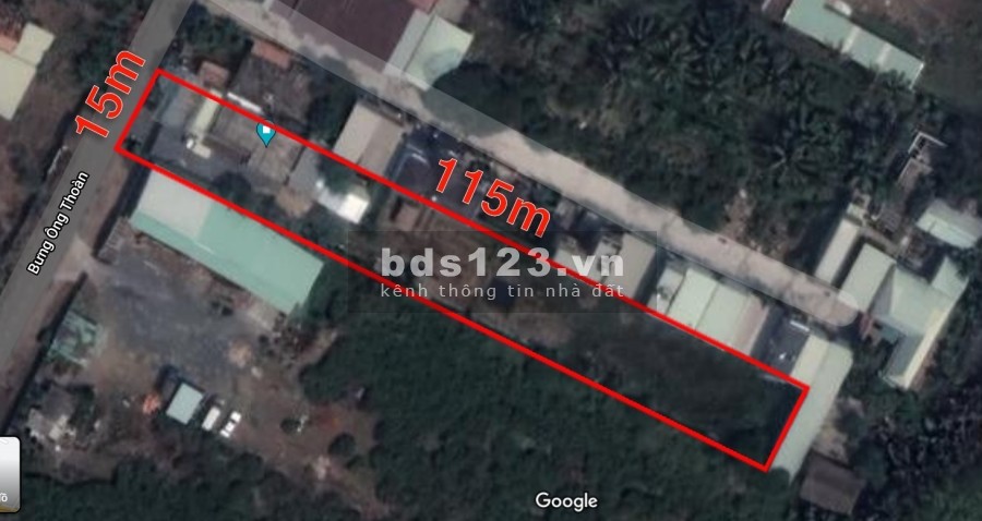 Bán đất tặng nhà mặt tiền 15M Bưng Ông Thoàn, Quận 9 mặt tiền đường lớn, khu dân cư
