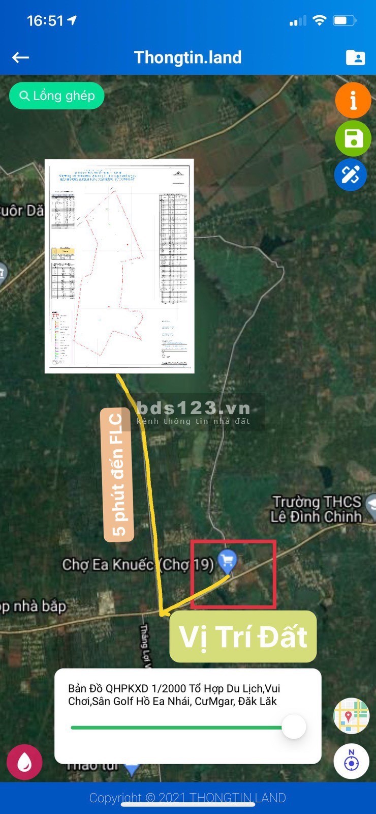 Bán đất nền sổ đỏ ngay trung tâm hành chính EA Knuec - liền kề tổ hợp nghĩ dưỡng sân Gofl FLC