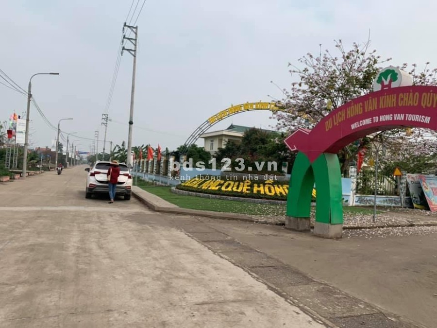 Đất đẹp 112m2 đường Nguyễn Ý khu sinh thái Hồng Vân Thường Tín, view thoáng, Kinh Doanh