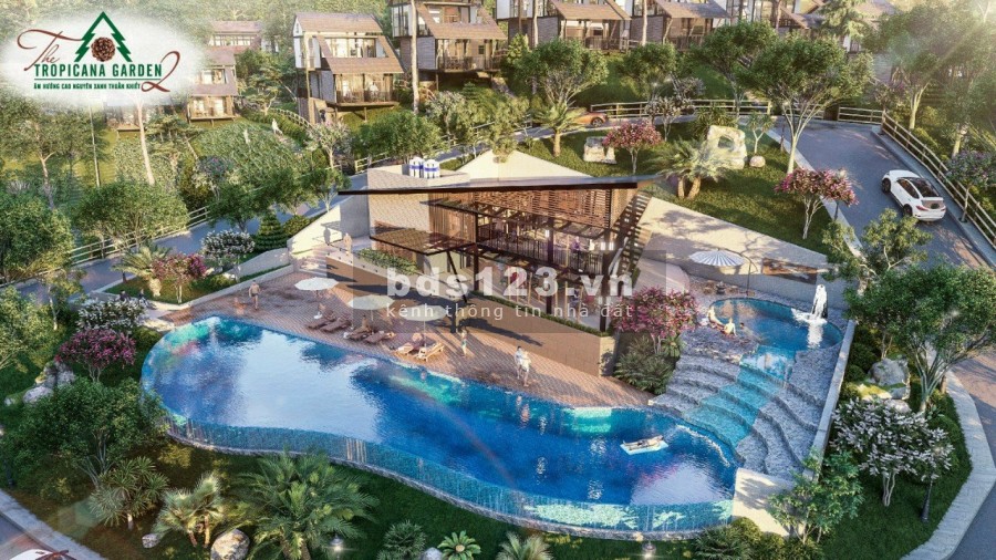 Chỉ 3,6 tỷ sở hữu căn biệt thự vườn kiến trúc Hàn Quốc tại The Tropicana Garden 2 Bảo Lộc.