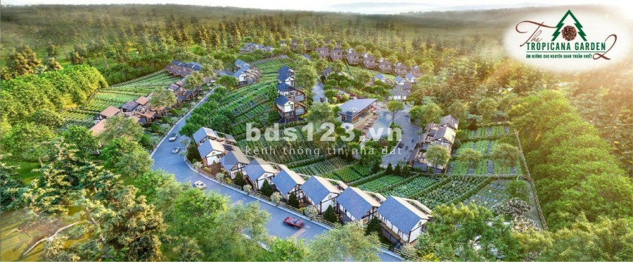Chỉ 3,6 tỷ sở hữu căn biệt thự vườn kiến trúc Hàn Quốc tại The Tropicana Garden 2 Bảo Lộc.
