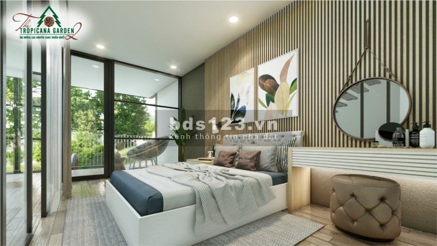 Chỉ 3,6 tỷ sở hữu căn biệt thự vườn kiến trúc Hàn Quốc tại The Tropicana Garden 2 Bảo Lộc.
