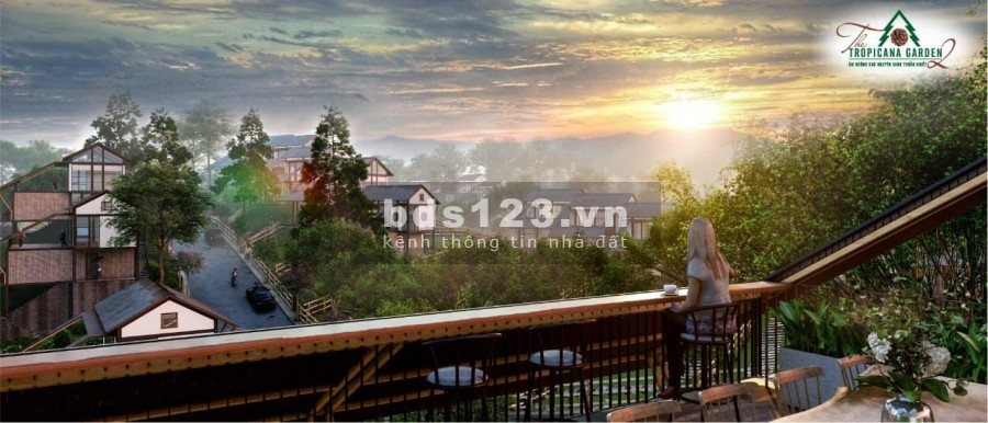 Chỉ 3,6 tỷ sở hữu căn biệt thự vườn kiến trúc Hàn Quốc tại The Tropicana Garden 2 Bảo Lộc.