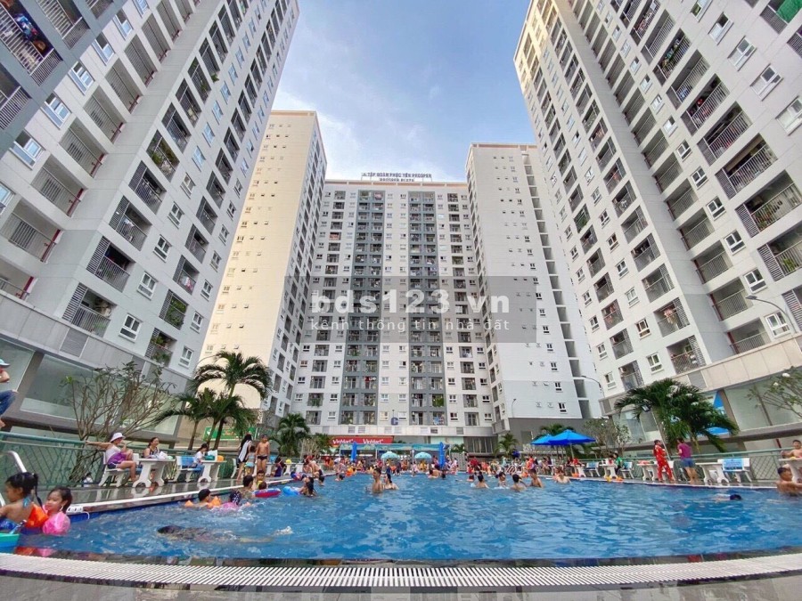 Chung cư Prosper diện tích sử dụng 50m2, 2PN, 2WC tầng cao giá chỉ 6 triệu/tháng