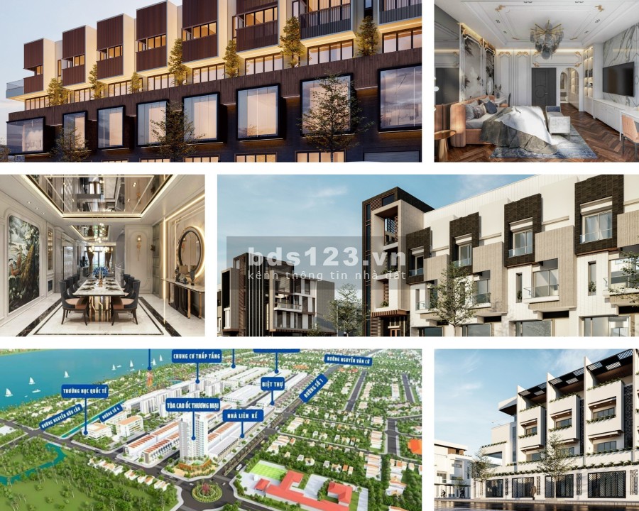 Nhà phố ven sông tại Cần Thơ, dự án giai đoạn đầu tư, 4 mặt giáp sông, pháp lý đầy đủ, giá tốt