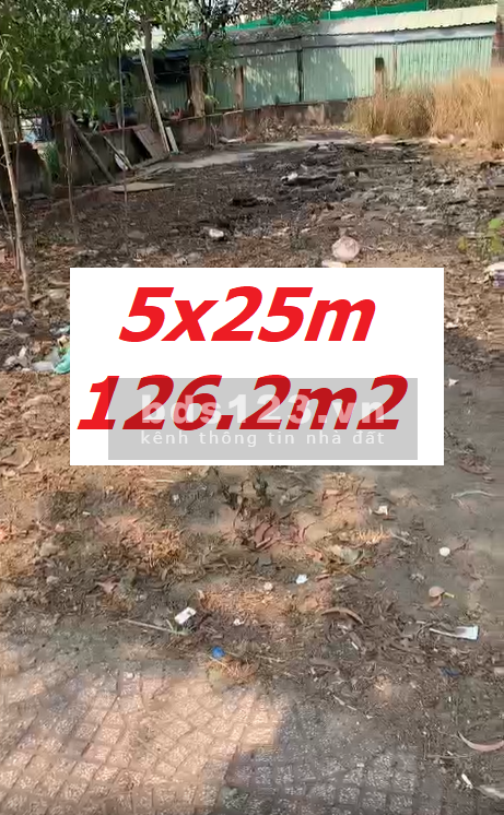 Bán đất thổ cư mặt tiền đường Đồng Văn Cống, diện…