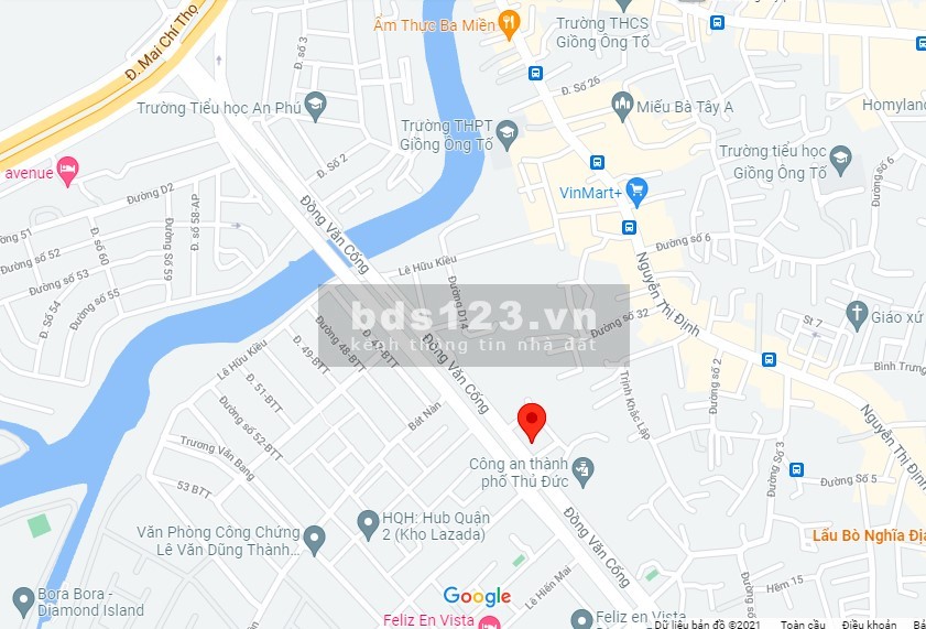 Bán đất thổ cư mặt tiền đường Đồng Văn Cống, diện…