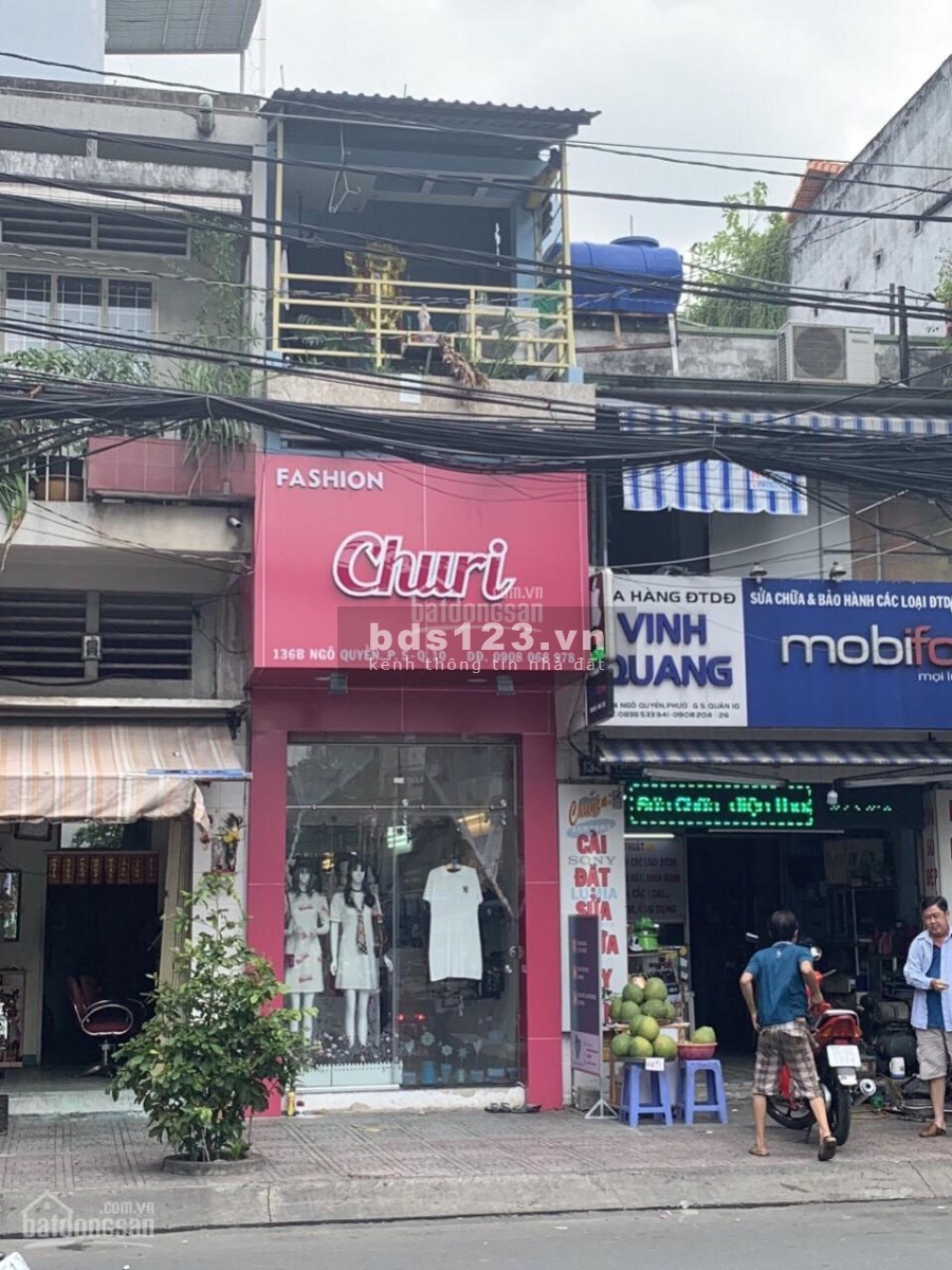 Chính chủ cho thuê mặt tiền Quận 10, ngã ba đông dân sầm uất giảm giá, vào sử dụng được ngay