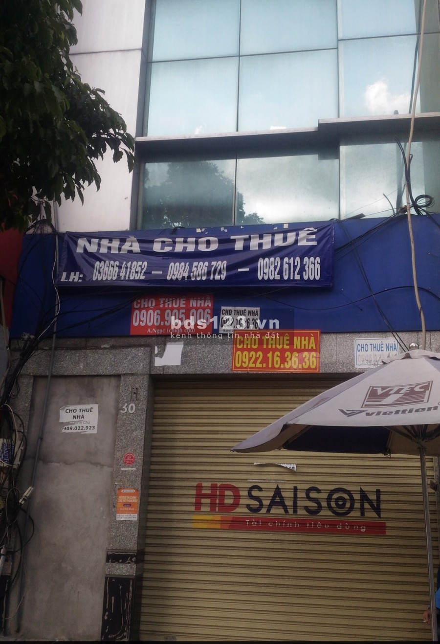 Chính chủ cho thuê nhà Mặt tiền 30 Phan Đăng Lưu P6 Q Bình Thạnh