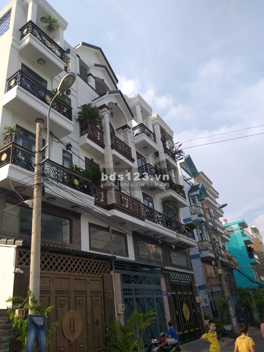 Bán nhà khu quy hoạch nội bộ cao cấp Phạm Văn Chiêu P9 Gò Vấp 5 tầng khu dân cư đông đúc