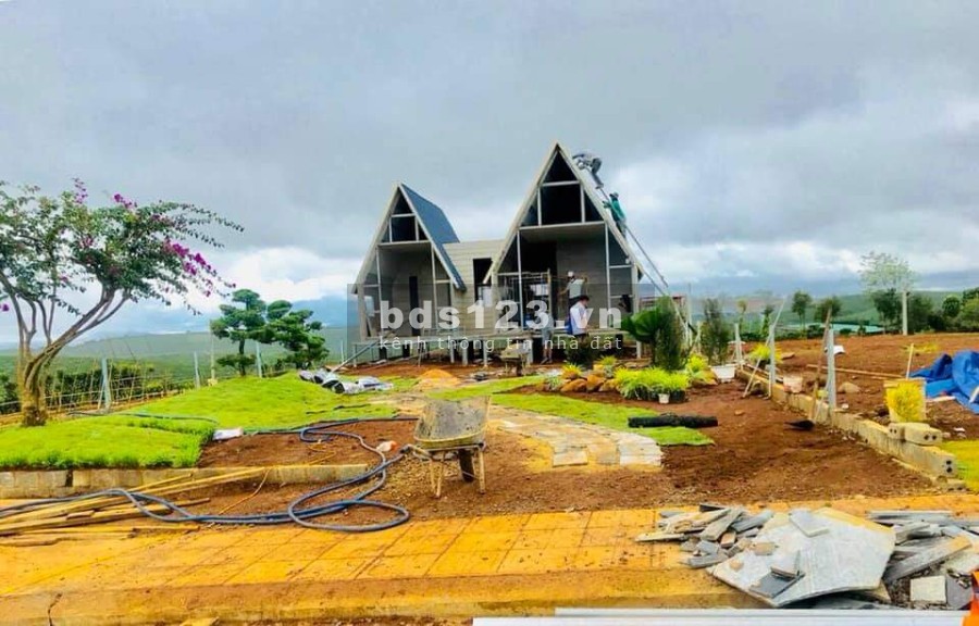 Bán đất thổ cư đầy đủ thác Ddambri Bảo Lộc view đẹp giá rẻ, tiện ích đầy đủ, đường lớn