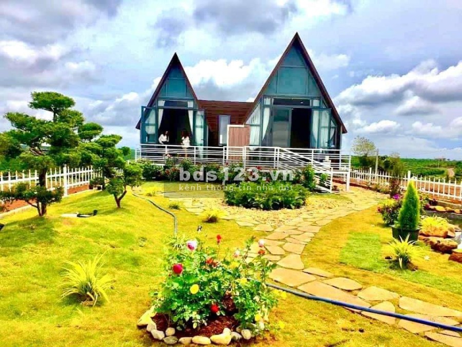 Bán đất thổ cư đầy đủ thác Ddambri Bảo Lộc view đẹp giá rẻ, tiện ích đầy đủ, đường lớn