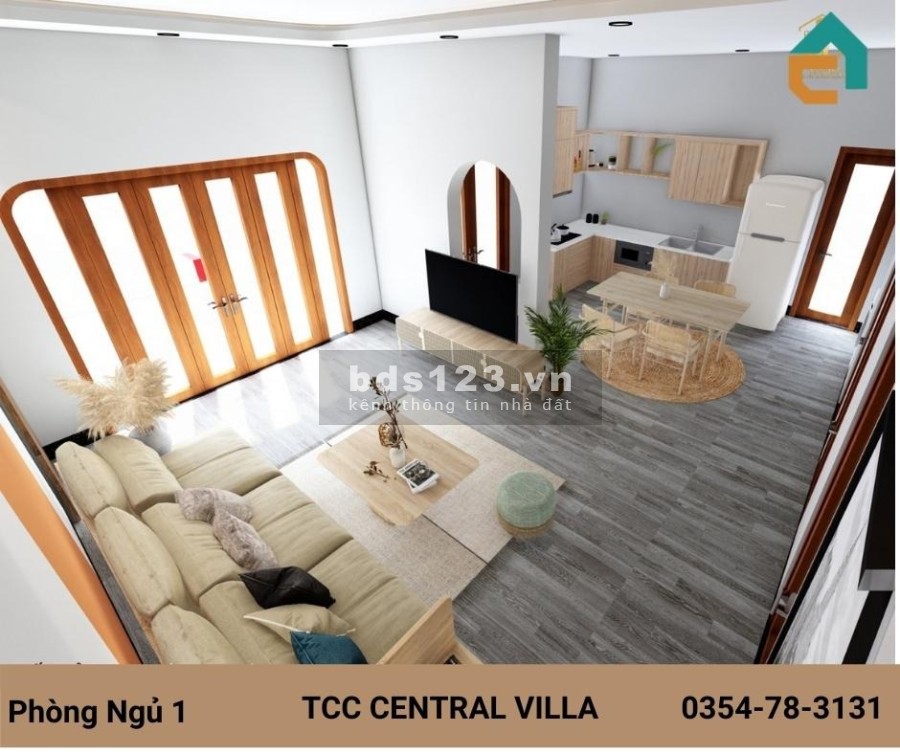 Biệt thự nghỉ dưỡng TCC Central Villa Bà Rịa Vũng Tàu, có hồ bơi riêng giá bán 3.5 tỷ