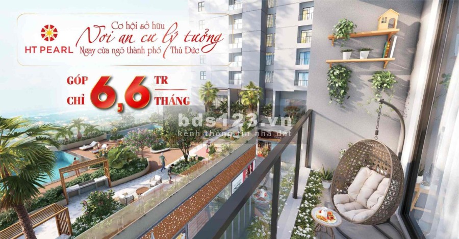 Bán căn hộ Dĩ An Bình Dương giá tốt tiện đầu tư 35 triệu/m2, tiện ích đầy đủ, sổ sẵn bàn giao ngay