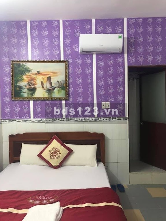 (Quận 12)gấp ! giảm 800tr, bán khách sạn mt Nguyễn Thị Kiêu, P.Thới An, dt 93m2, 5 lầu, giá 9.7 tỷ