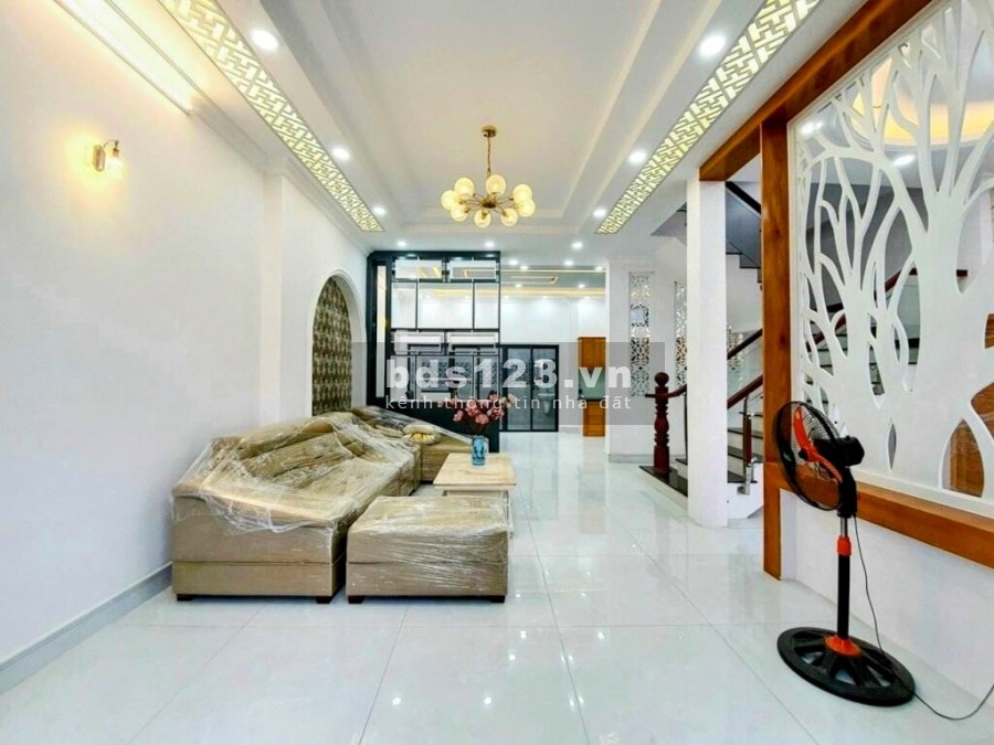 Bán nhà Lê Quang Định, nhà mới thiết kế hiện đại, nội thất cao cấp giá bán chỉ 5.7 tỷ, lhcc