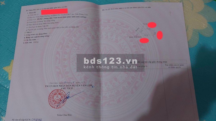 Bán 85m đất phân lô Ngải Dương mới đối diện nhà văn hóa Ngải Dương - Đình Dù giá tốt
