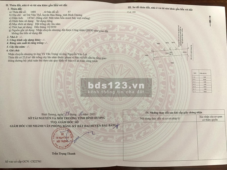 Bán đất giá tốt cho anh/chị đầu tư sinh lời cao, liên hệ 0362042148 khu dân cư đông đúc, gần chợ
