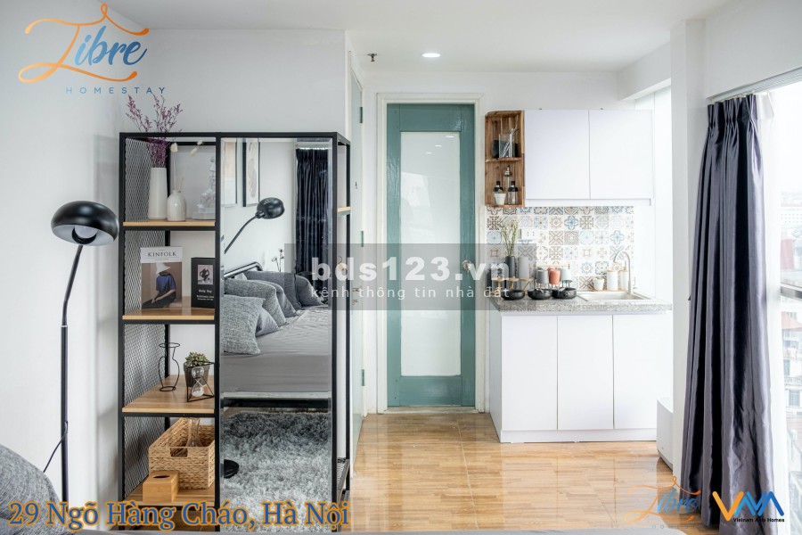 Căn hộ dịch vụ tiêu chuẩn khách sạn Libré Homestay By Vnahomes vị trí trung tâm đón đầu xu thế