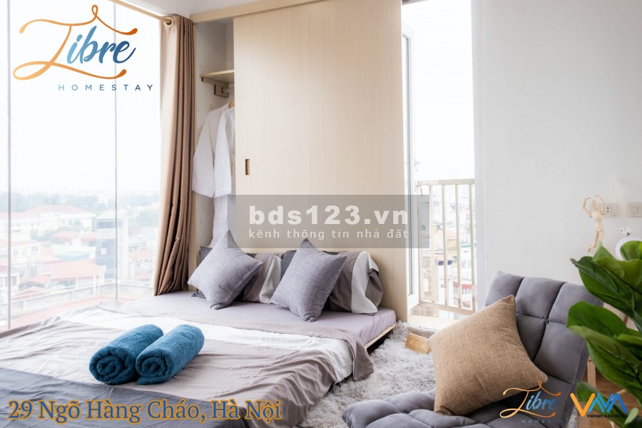 Căn hộ dịch vụ tiêu chuẩn khách sạn Libré Homestay By Vnahomes vị trí trung tâm đón đầu xu thế