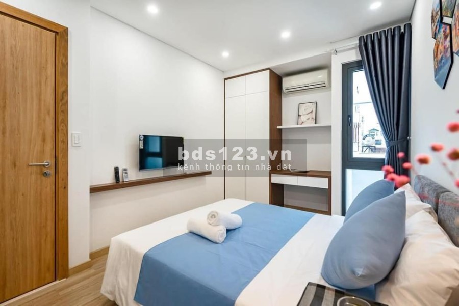 Cho thuê căn hộ dịch vụ Nguyễn Trãi - Quận 1 liên hệ 0981194200 giá bán chỉ 6 triệu/tháng