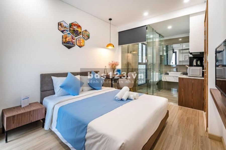 Cho thuê căn hộ dịch vụ Nguyễn Trãi - Quận 1 liên hệ 0981194200 giá bán chỉ 6 triệu/tháng