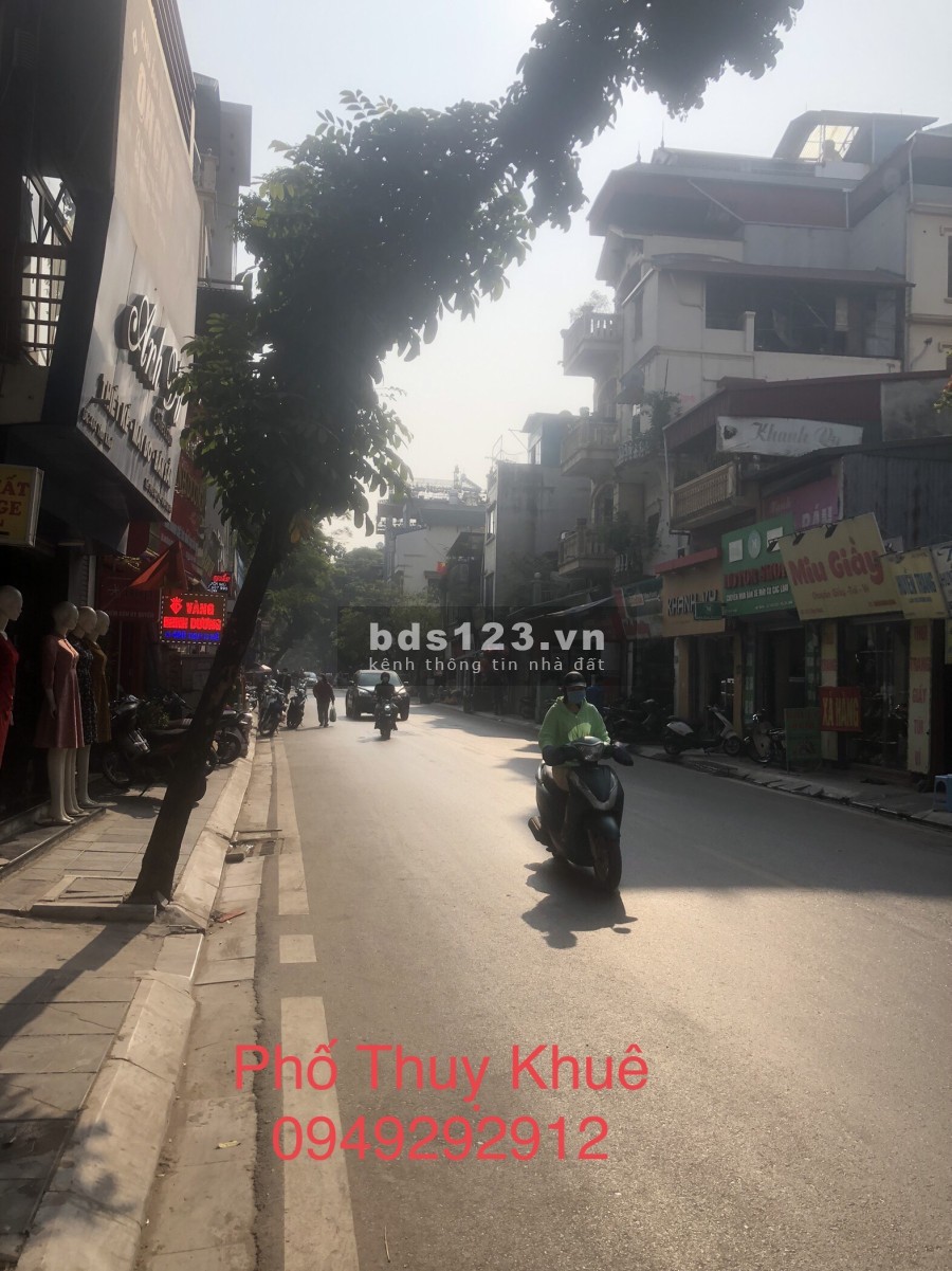 Bán nhà mặt phố Thụy Khuê, diện tích sử dụng 110m2, 7 tầng, thang máy, MT 5,5m, 2 mặt phố