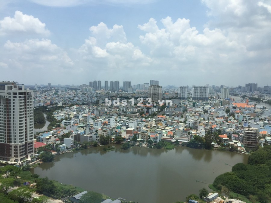 Chun cư Eco Green Sài Gòn, diện tích 95m2, còn mới tầng cao, view đẹp, giá 16 triệu/tháng