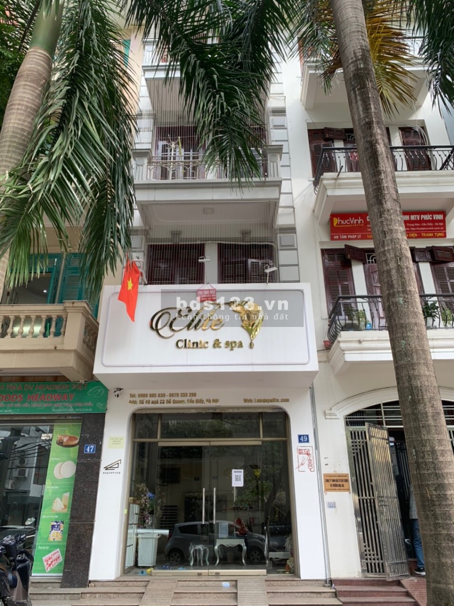 Cho thuê mặt bằng tại Cầu Giấy, Hà Nội cho thuê lâu dài giá tốt khu sầm uất, xe ra vào thoải mái